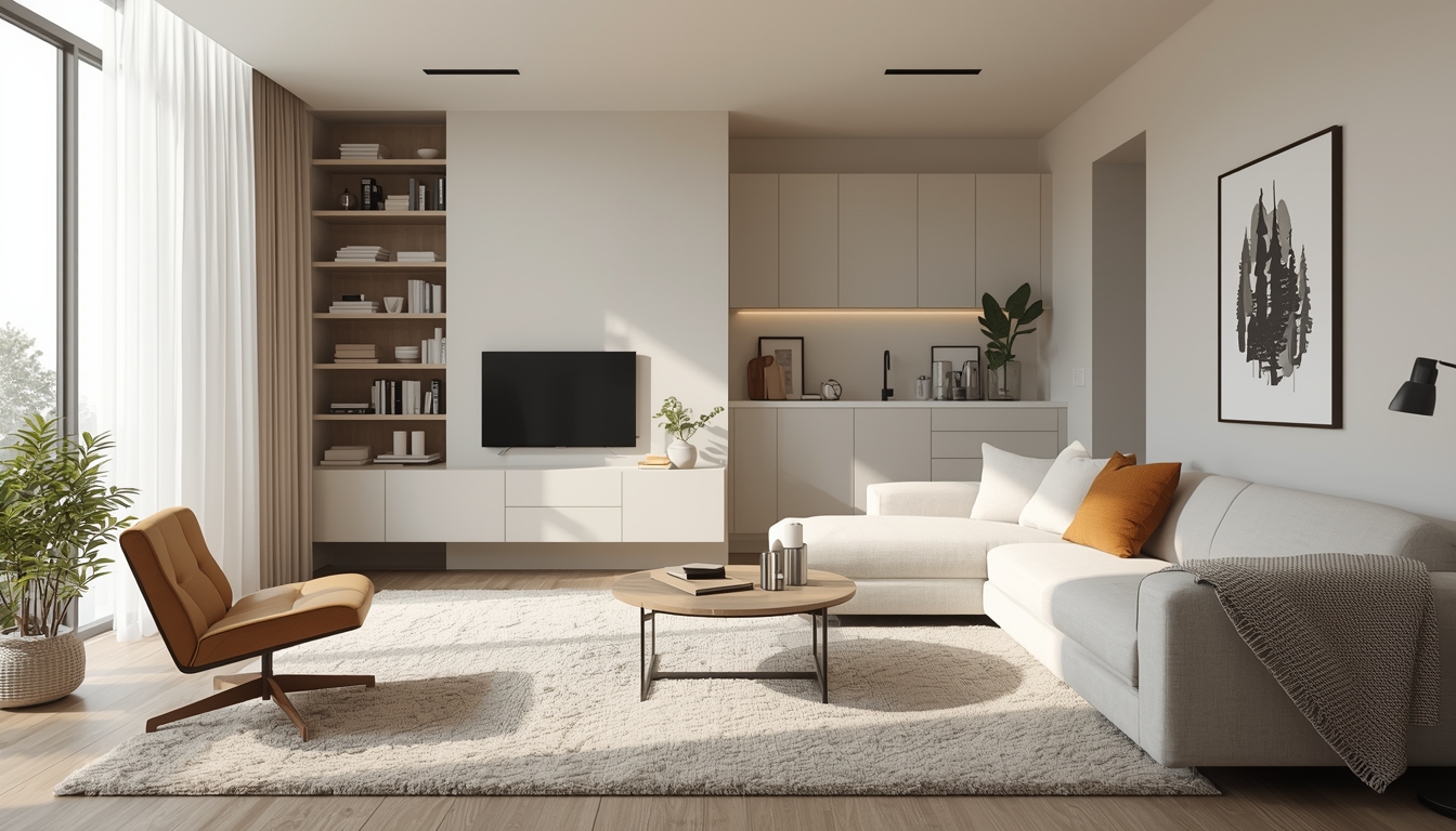 Minimal living space by Thivarelphod